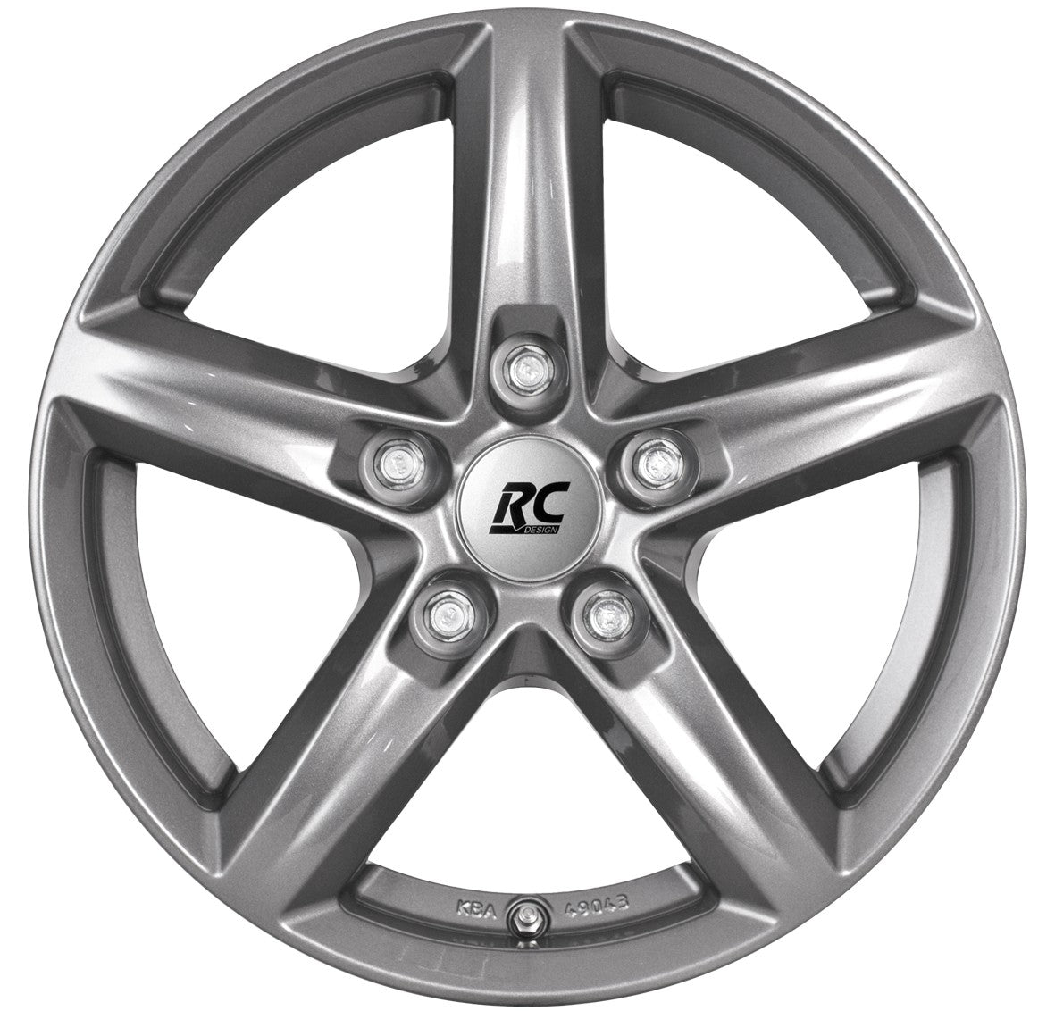 RC-Design RC24 titan-metallic lackiert Alufelge 6x15 Zoll ET40 LK 5x114.3 ML66.1 – Bild 2