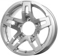 RC-Design RC33X kristallsilber lackiert Alufelge 5.5x15 Zoll ET5 LK 5x139.7 ML108.3