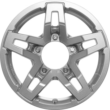 RC-Design RC33X kristallsilber lackiert Alufelge 5.5x15 Zoll ET5 LK 5x139.7 ML108.3 – Bild 2