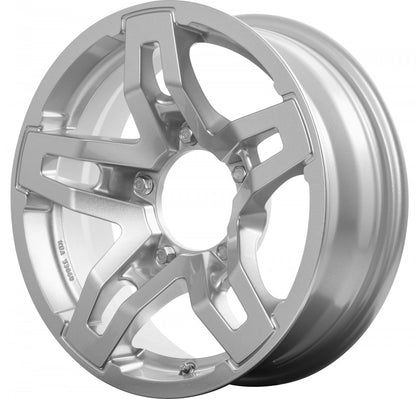 RC-Design RC33X kristallsilber lackiert Alufelge 5.5x15 Zoll ET5 LK 5x139.7 ML108.3 – Bild 3