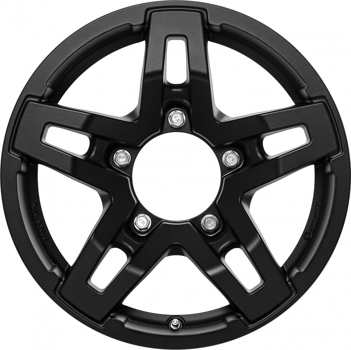 RC-Design RC33X satin-black matt-lackiert Alufelge 5.5x15 Zoll ET5 LK 5x139.7 ML108.3 – Bild 2