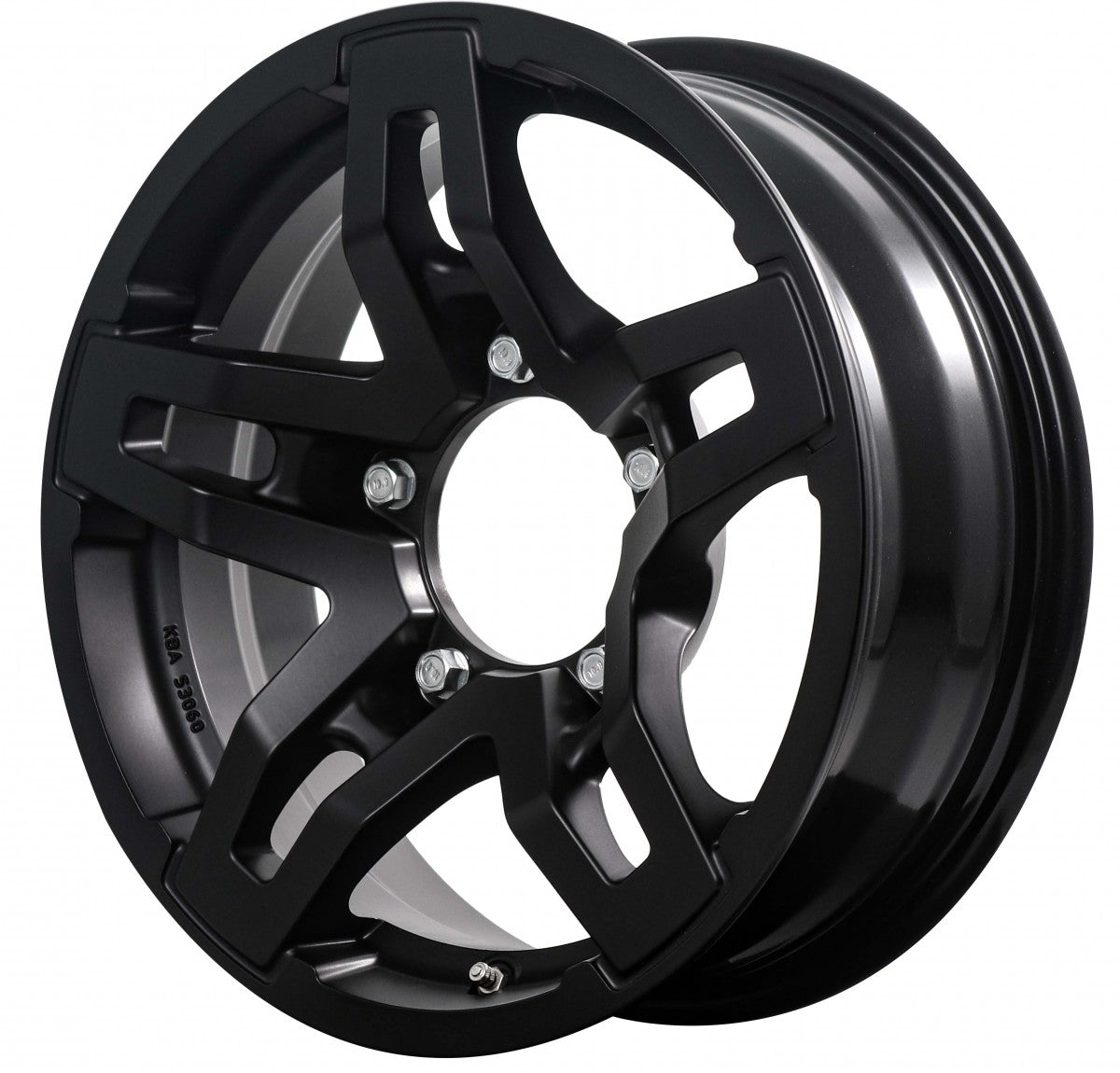 RC-Design RC33X satin-black matt-lackiert Alufelge 5.5x15 Zoll ET5 LK 5x139.7 ML108.3 – Bild 3