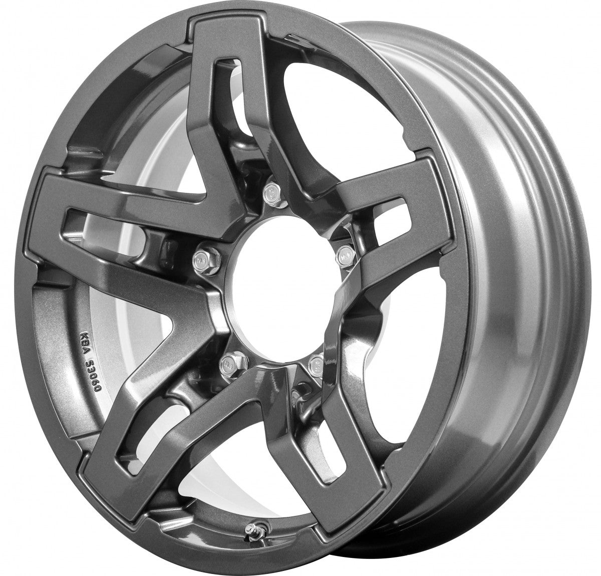 RC-Design RC33X titan-metallic lackiert Alufelge 5.5x15 Zoll ET5 LK 5x139.7 ML108.3 – Bild 3