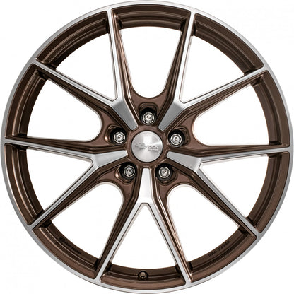 Brock B40 bronze-copper front-poliert 8x19 ET45 - LK5/108 ML63.4