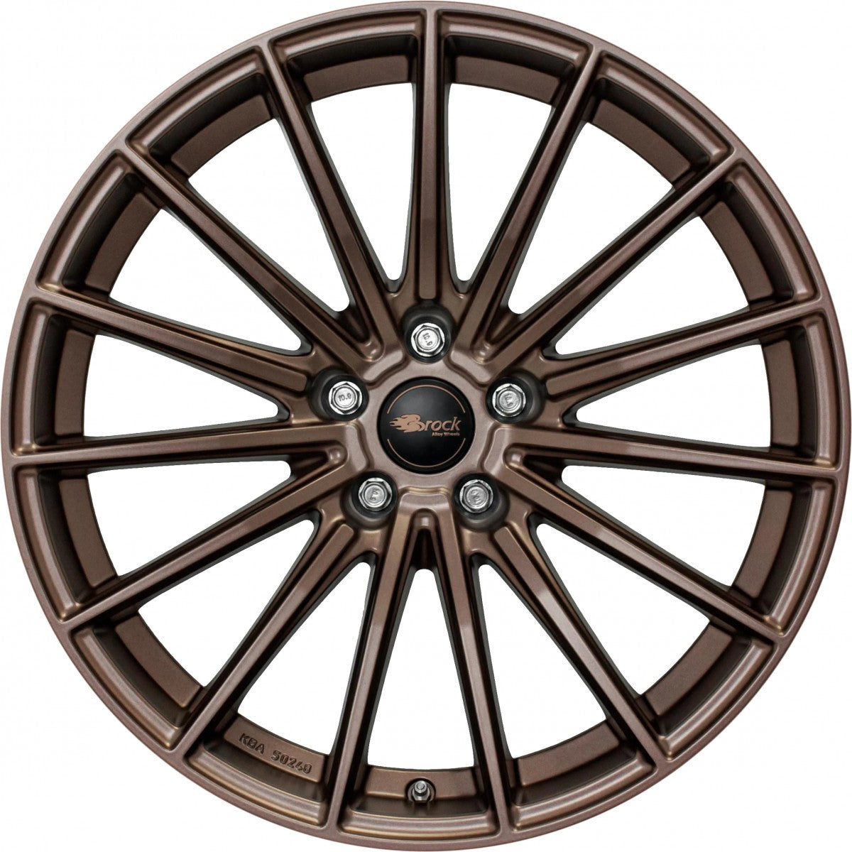 Brock B36 bronze-copper matt-lackiert 8.5x19 ET44 - LK5/108 ML72.6