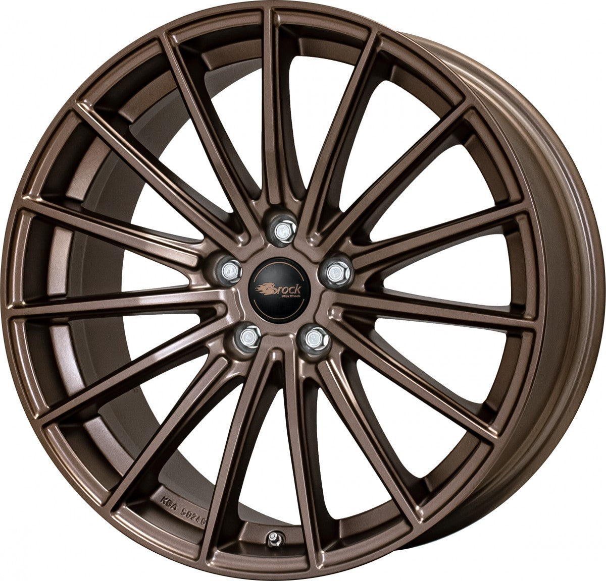 Brock B36 bronze-copper matt-lackiert 8x18 ET35 - LK5/114.3 ML72.6