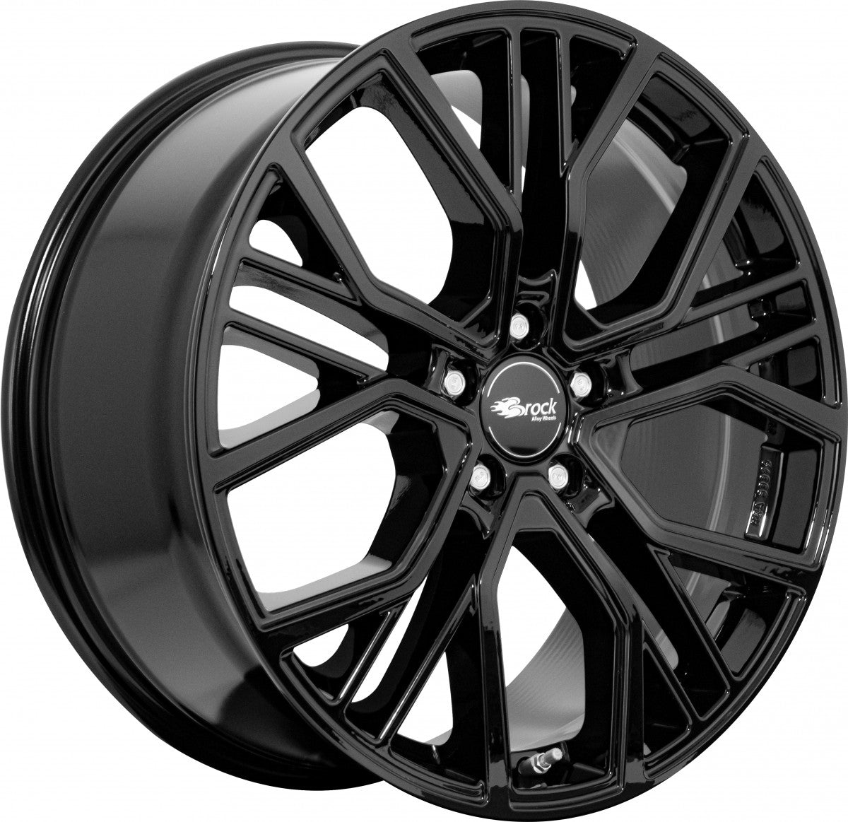 Brock B41 schwarz lackiert 8.5x19 ET39 - LK5/112 ML66.6