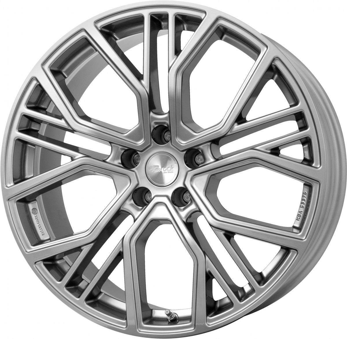 Brock B41 ferric-grey lackiert 8.5x19 ET57 - LK5/112 ML66.6