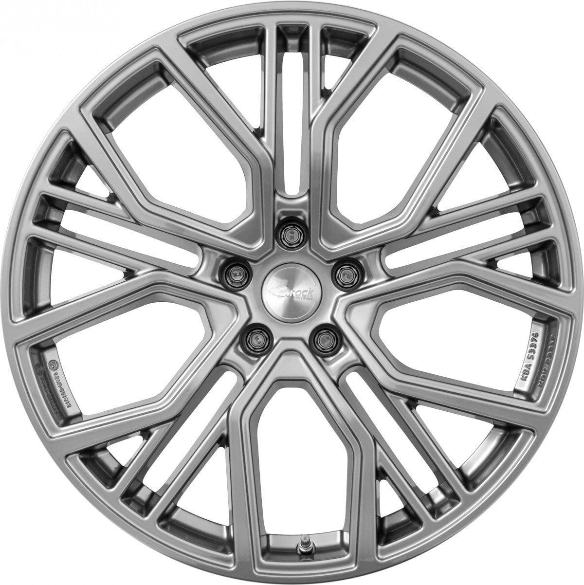 Brock B41 ferric-grey lackiert 8.5x19 ET57 - LK5/112 ML66.6
