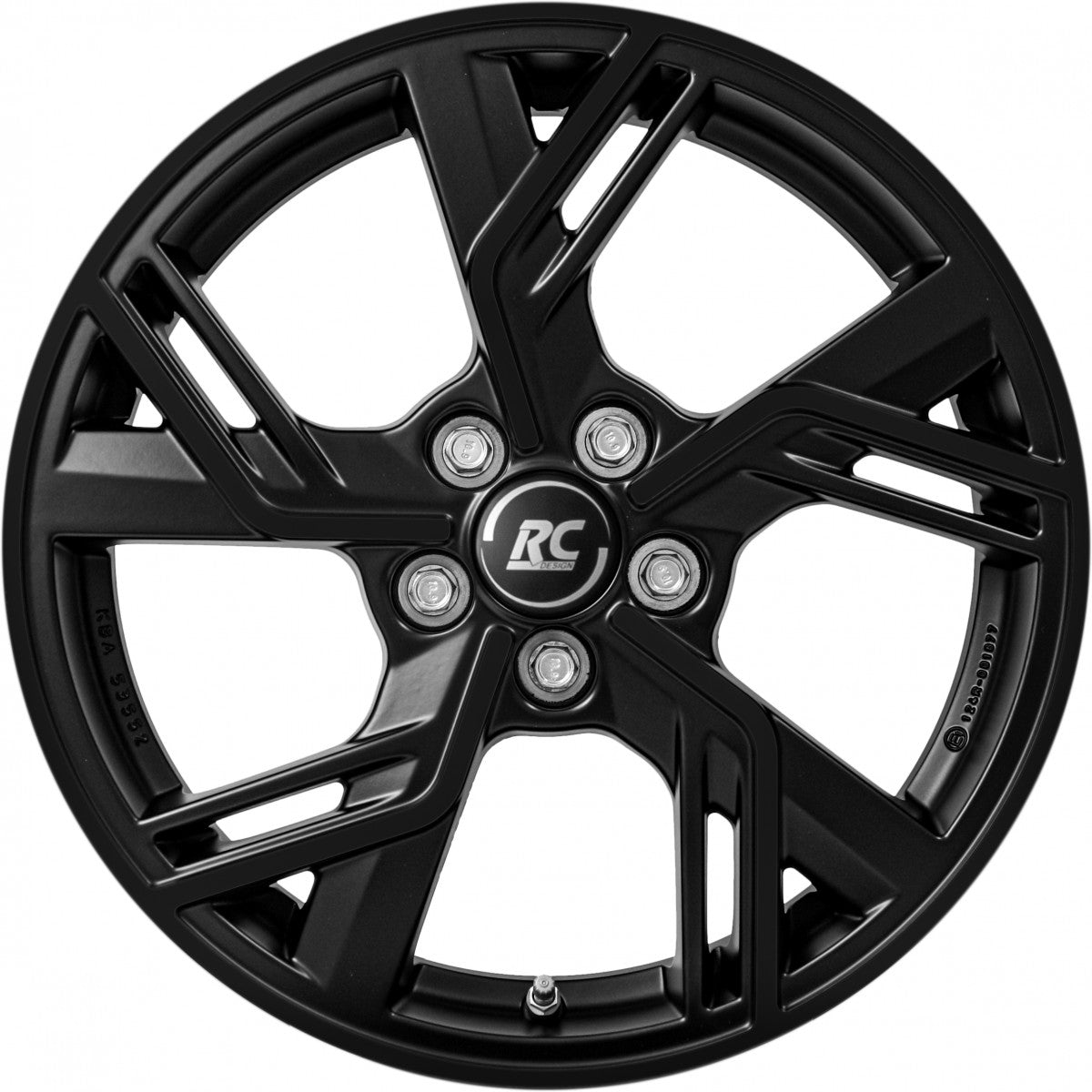 RC-Design TDG4 satin black matt Alufelge 6x16 Zoll ET50 LK 5x100 ML54.1 – Bild 2