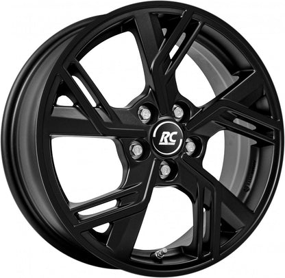 RC-Design TDG4 satin black matt Alufelge 6x16 Zoll ET50 LK 5x100 ML54.1 – Bild 3
