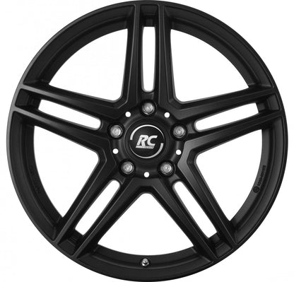 RC-Design RCD17 satin-black lackiert Alufelge 7x17 Zoll ET44 LK 5x112 ML66.6 – Bild 2