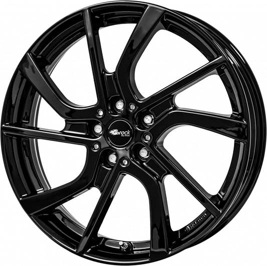 Brock EB1 schwarz lackiert 5x19 ET28 - LK5/112 ML66.7