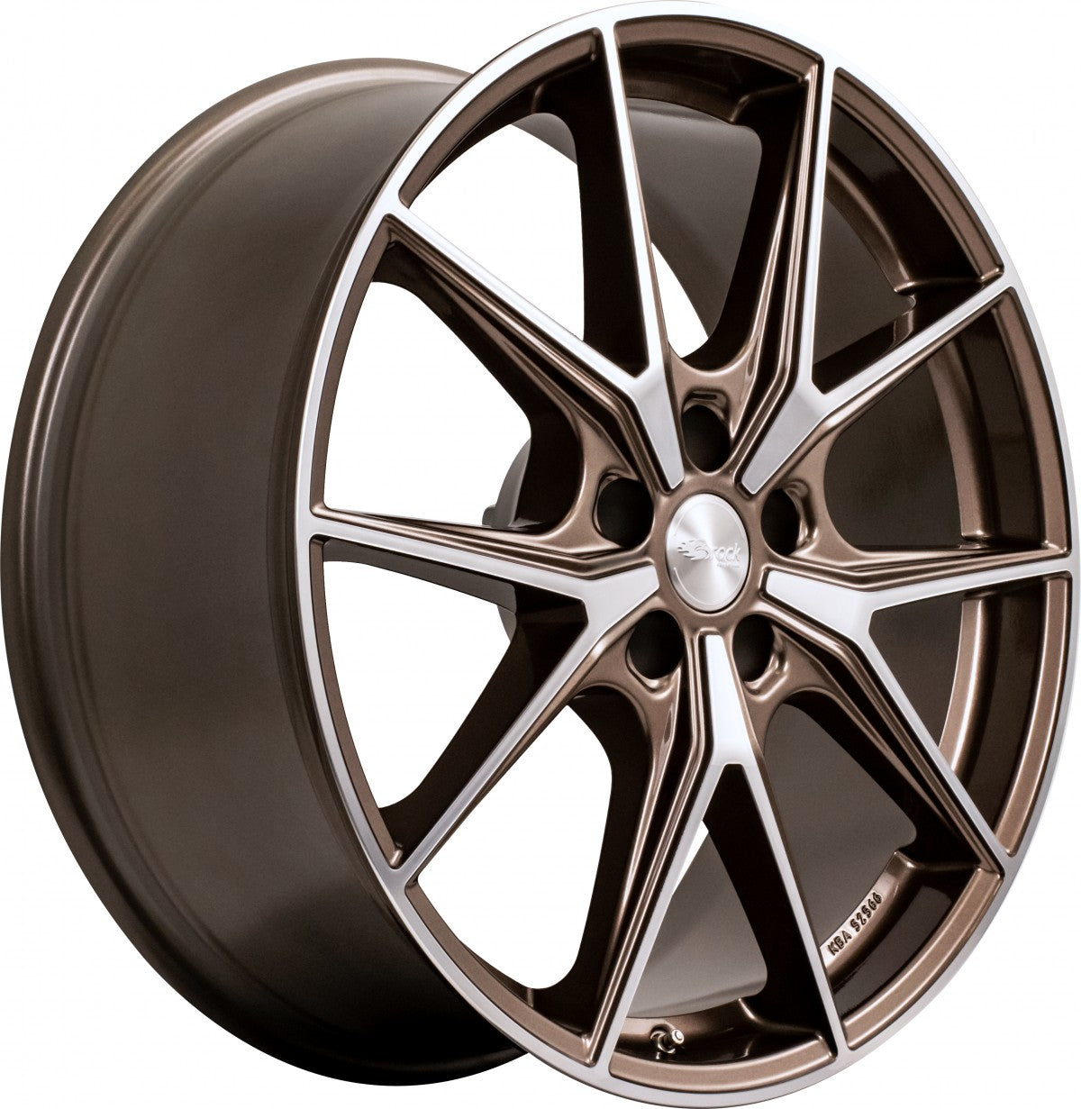 Brock B40 bronze-copper front-poliert 8x19 ET40 - LK5/112 ML57.1