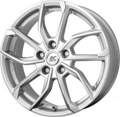 RC-Design RC34 kristallsilber Alufelge 7x17 Zoll ET35 LK 4x98 ML58.1