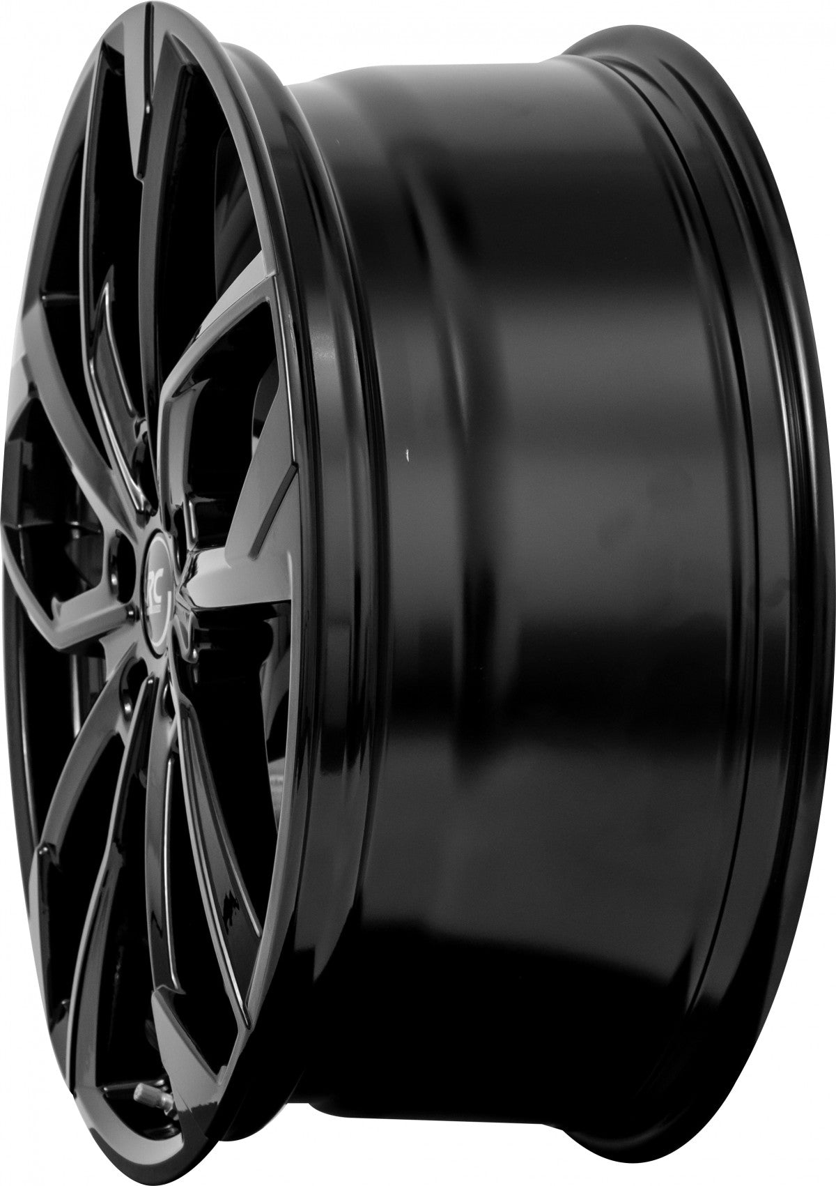RC-Design RC34 schwarz lackiert Alufelge 6.5x17 Zoll ET43 LK 4x100 ML54.1 – Bild 4