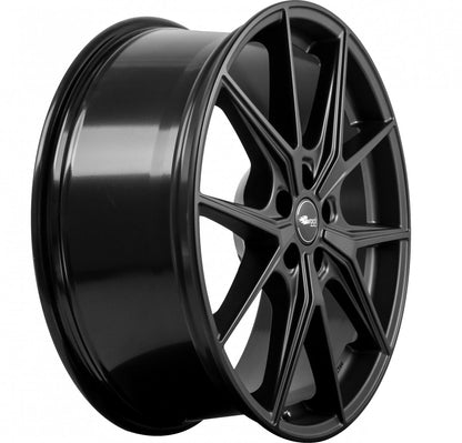 Brock B40 satin-black lackiert 10.5x20 ET64 - LK5/130 ML71.6