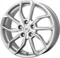 RC-Design RC34 kristallsilber Alufelge 6.5x17 Zoll ET60 LK 5x120 ML65.1