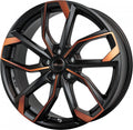 RC-Design RC34 black orange matt Alufelge 8x19 Zoll ET45 LK 5x112 ML57.1