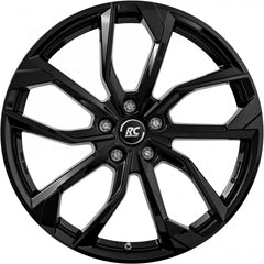 RC-Design RC34 schwarz lackiert Alufelge 7x18 Zoll ET38 LK 5x114.3 ML67.1