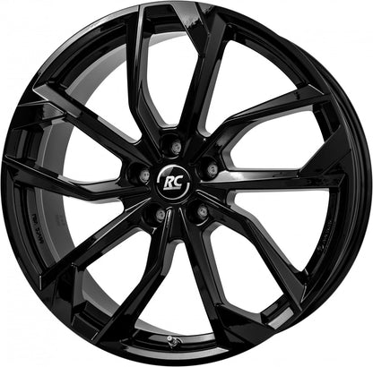 RC-Design RC34 schwarz lackiert Alufelge 7.5x18 Zoll ET35 LK 5x112 ML57.1