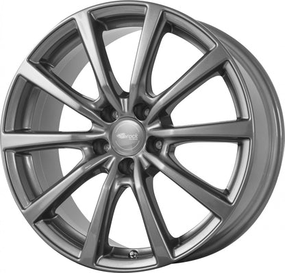 Brock B32 titan metallic 9.5x19 ET45 - LK5/114.3 ML64.1