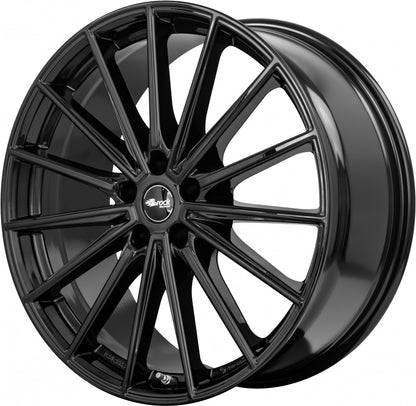 Brock B43 schwarz glanz 8x19 ET28 - LK5/112 ML66.6