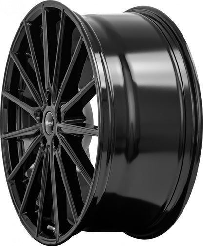 Brock B43 schwarz glanz 8x19 ET50 - LK5/112 ML57.1