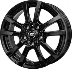 RC-Design RC25T schwarz lackiert Alufelge 7.5x18 Zoll ET50 LK 5x160 ML65.1