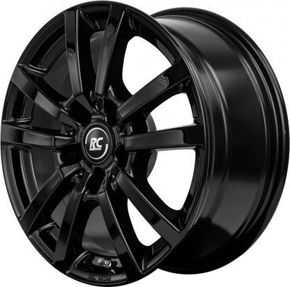 RC-Design RC25T schwarz lackiert Alufelge 7.5x18 Zoll ET50 LK 5x160 ML65.1 – Bild 4