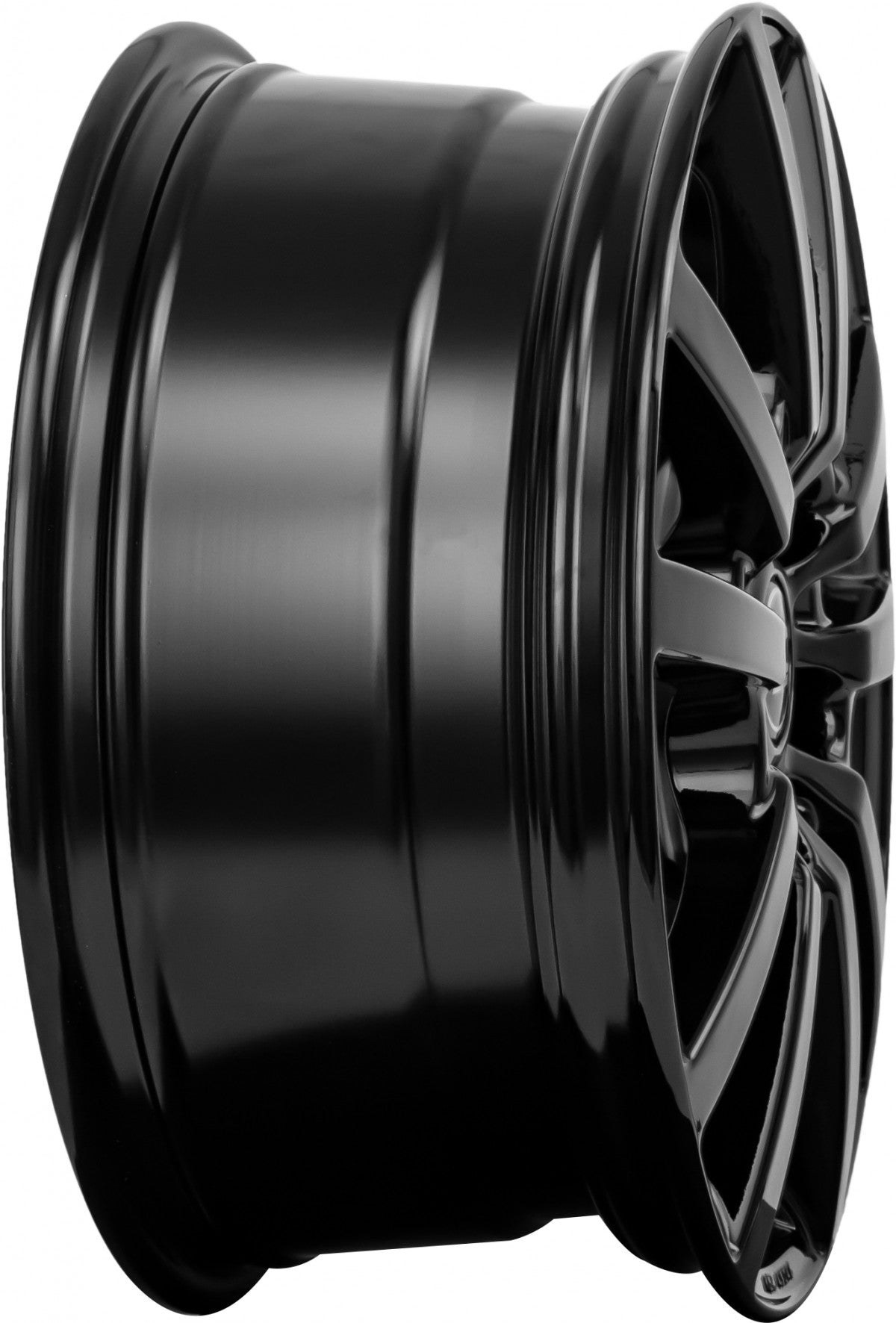 RC-Design RC25T schwarz lackiert Alufelge 7.5x18 Zoll ET50 LK 5x160 ML65.1 – Bild 7