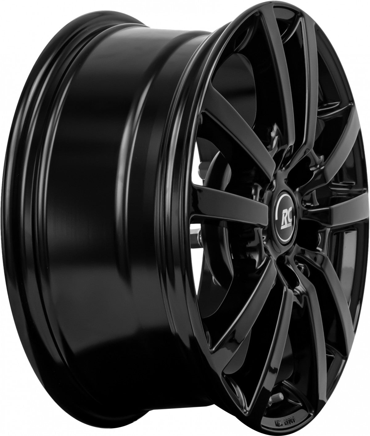 RC-Design RC25T schwarz lackiert Alufelge 7.5x18 Zoll ET50 LK 5x160 ML65.1 – Bild 8