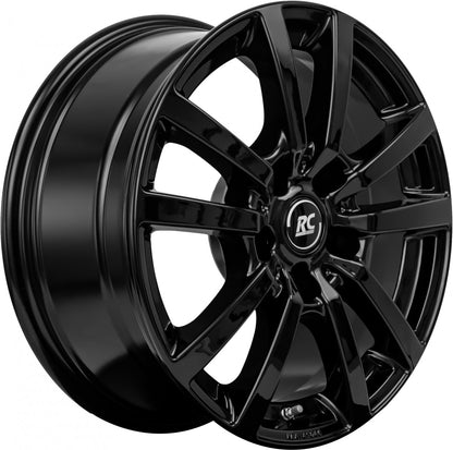 RC-Design RC25T schwarz lackiert Alufelge 7.5x18 Zoll ET50 LK 5x160 ML65.1 – Bild 9