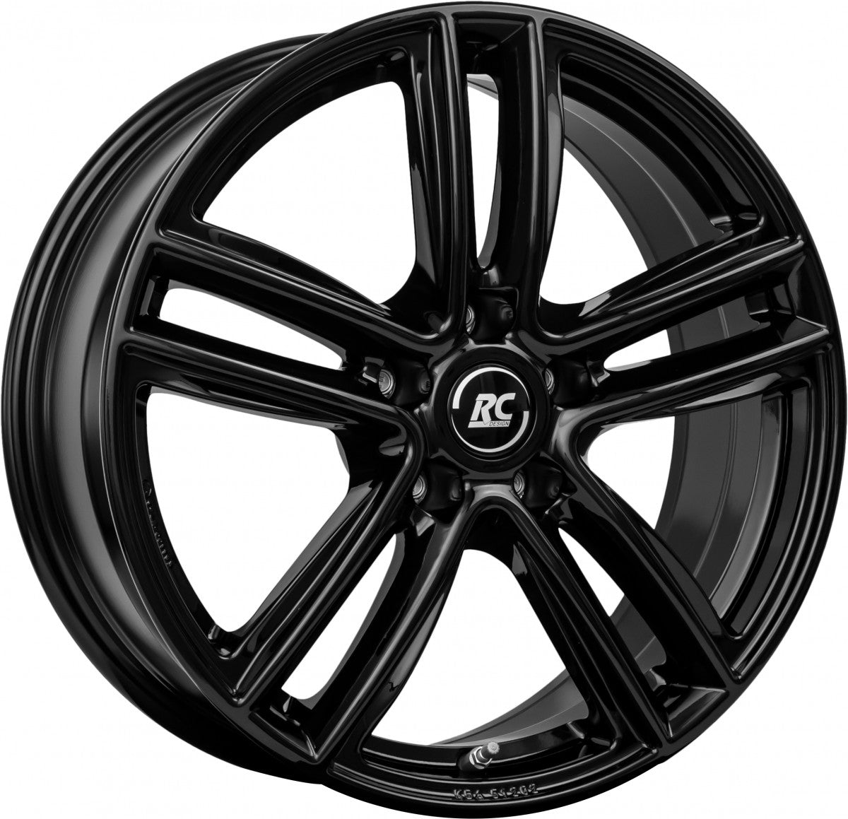 RC-Design RC27 schwarz lackiert Alufelge 7x19 Zoll ET43 LK 5x112 ML57.1 – Bild 10