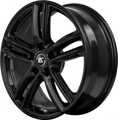 RC-Design RC27 schwarz lackiert Alufelge 7x19 Zoll ET47.5 LK 5x108 ML63.4 – Bild 4
