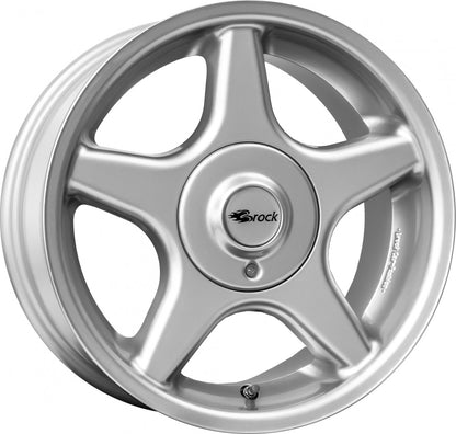 Brock B1 kristallsilber lackiert 7.5x16 ET25 - LK4/100 ML63.4