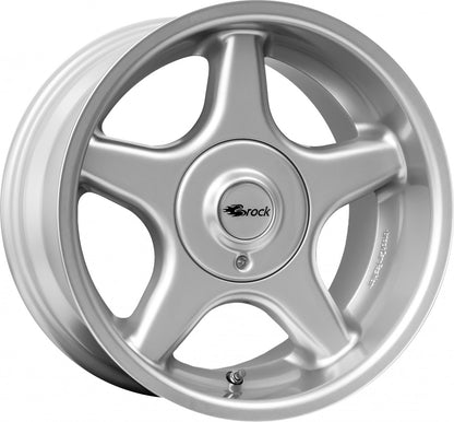 Brock B1 kristallsilber lackiert 7.5x16 ET25 - LK4/100 ML63.4