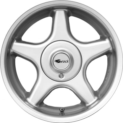 Brock B1 kristallsilber lackiert 9x16 ET15 - LK4/100 ML63.4