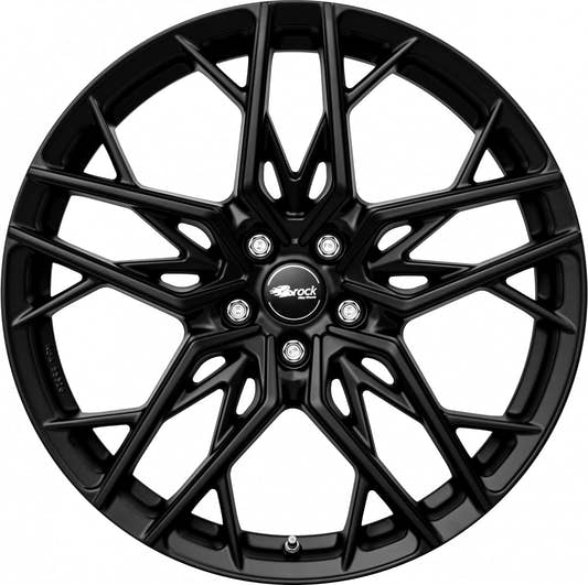 Brock B44 satin-black matt-lackiert Alufelge 8.5x20 Zoll ET30 LK 5x114.3 ML72.6 – Bild 2