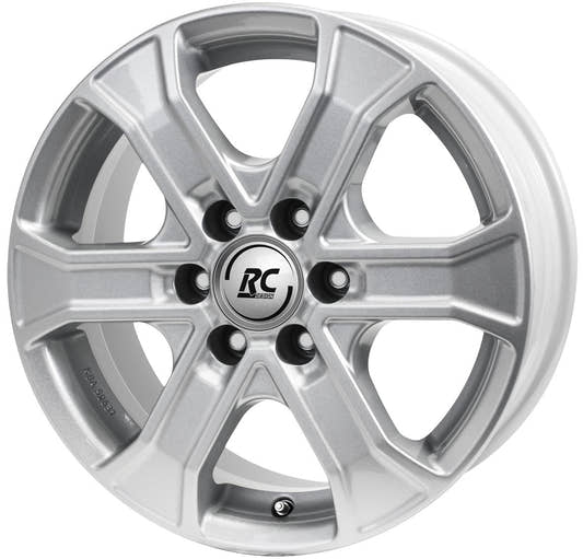 RC-Design RC31 kristallsilber lackiert Alufelge 7x17 Zoll ET45 LK 6x120 ML74.6