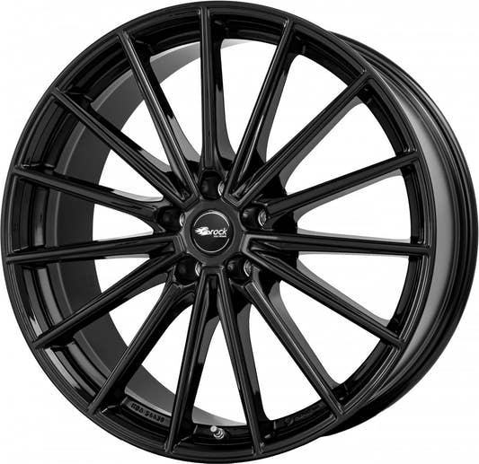 Brock B43 schwarz glanz Alufelge 8.5x21 Zoll ET43.5 LK 5x114.3 ML67.1
