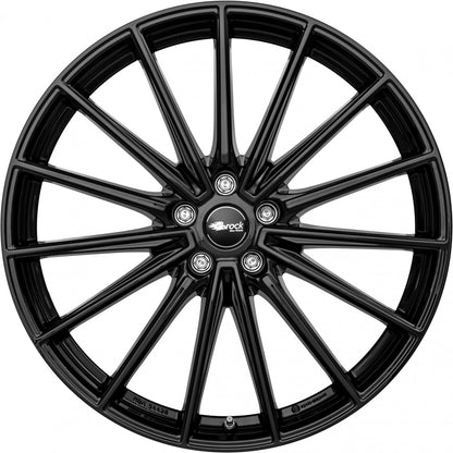 Brock B43 schwarz glanz 9.5x21 ET37 - LK5/112 ML66.6