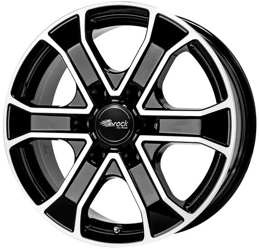 RC-Design RC31 schwarz front-poliert Alufelge 8x18 Zoll ET51 LK 6x120 ML74.6