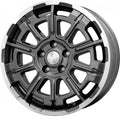 Brock B45 himalaya-grey front-poliert Alufelge 7.5x18 Zoll ET50 LK 5x160 ML65.1