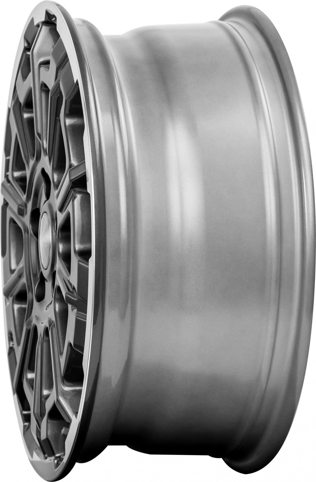 Brock B45 himalaya-grey front-poliert Alufelge 7.5x18 Zoll ET50 LK 5x160 ML65.1 – Bild 6