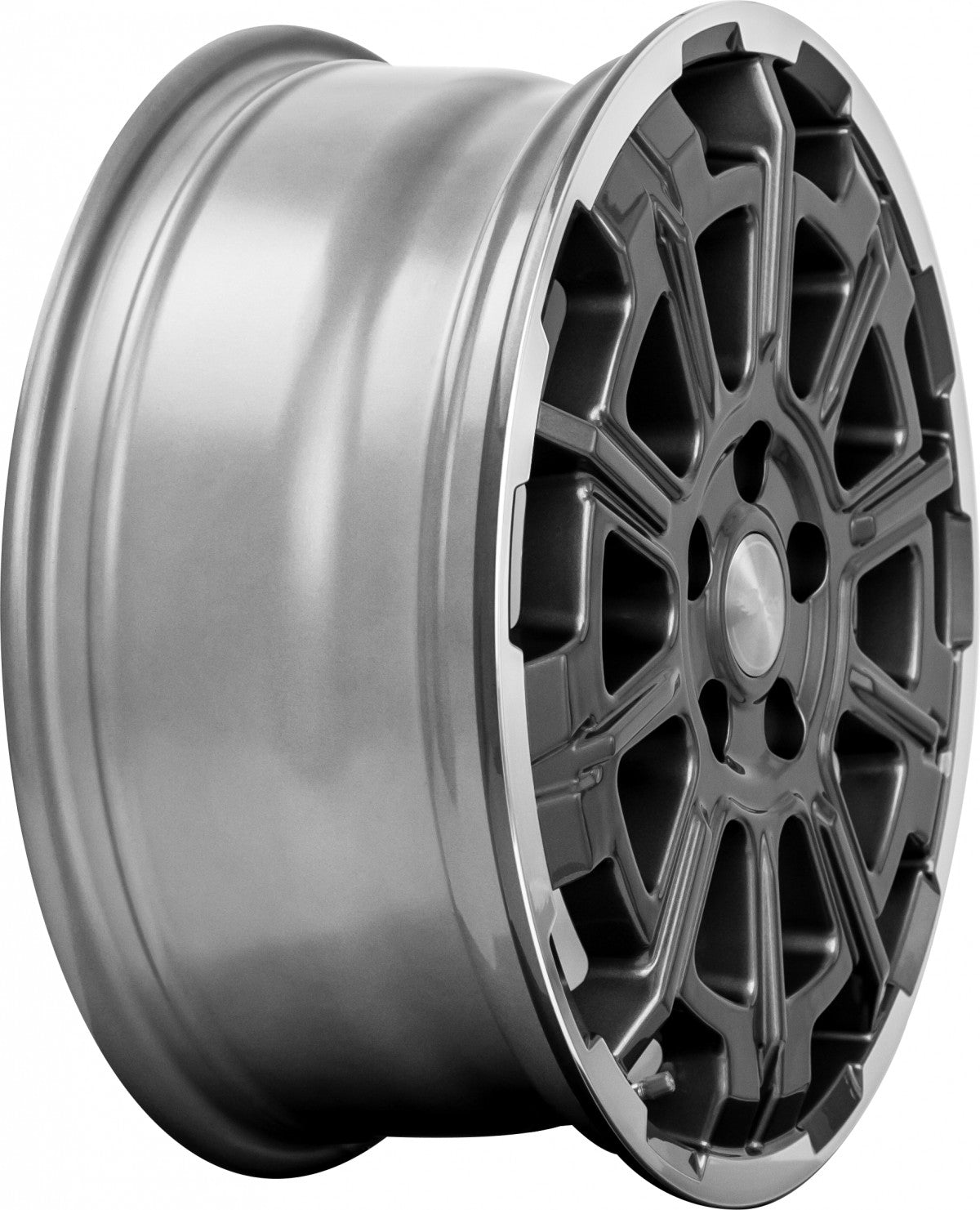 Brock B45 himalaya-grey front-poliert Alufelge 7.5x18 Zoll ET50 LK 5x160 ML65.1 – Bild 8
