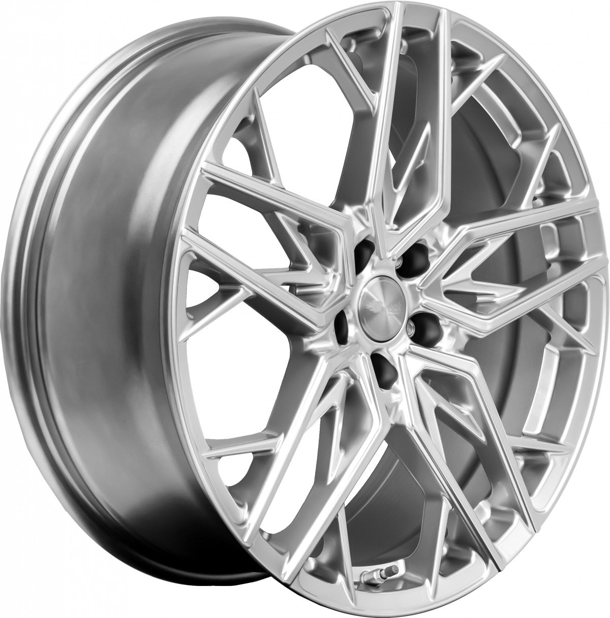 Brock B44 hyper-silber lackiert 8.5x19 ET30 - LK5/114.3 ML72.6