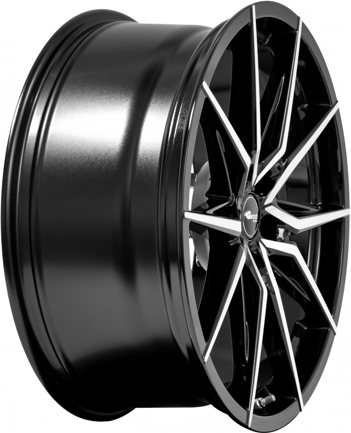 Brock B42 schwarz front-poliert 8x18 ET35 - LK5/112 ML66.6