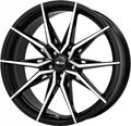 Brock B42 schwarz front-poliert 8x18 ET45 - LK5/112 ML66.6
