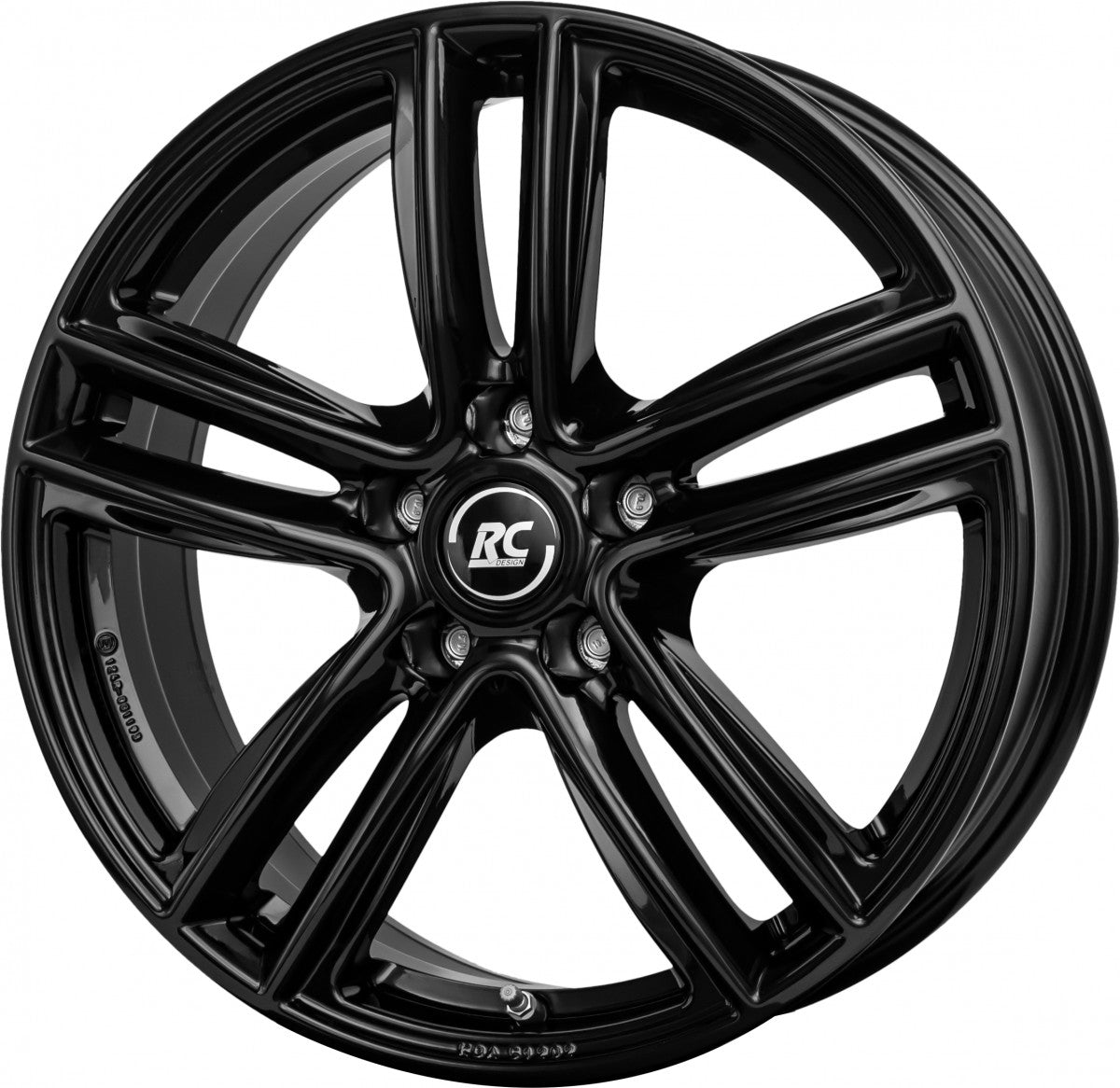 RC-Design RC27 schwarz lackiert Alufelge 7x19 Zoll ET35 LK 5x114.3 ML60.1